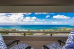  A private lanai with seating for two, along with prime ocean views, will combine to simply sweep you away